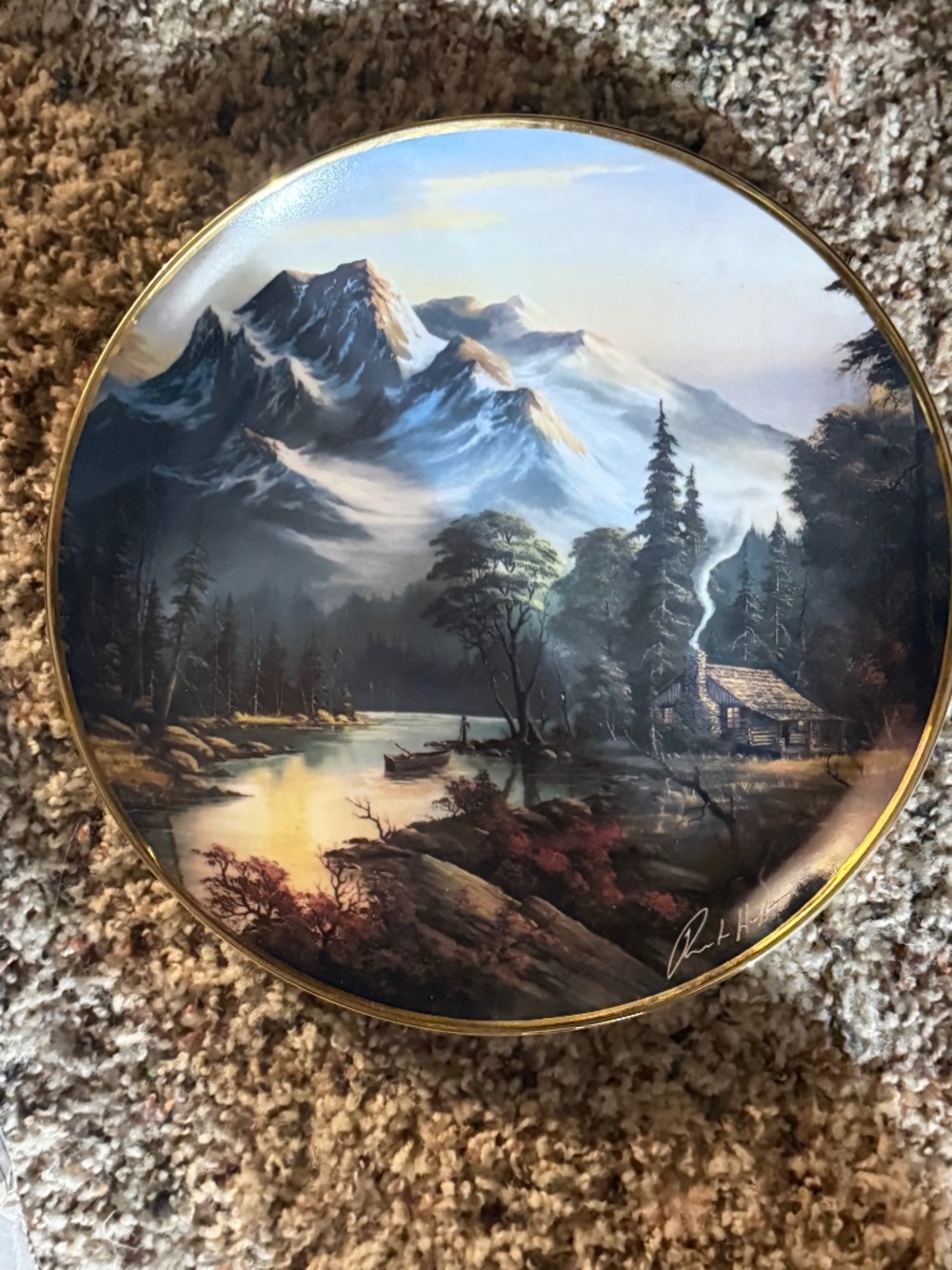 Franklin Mint- W.L.George -Collectable Plate